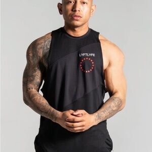 Mens LYFT LYFE Black Tank Top